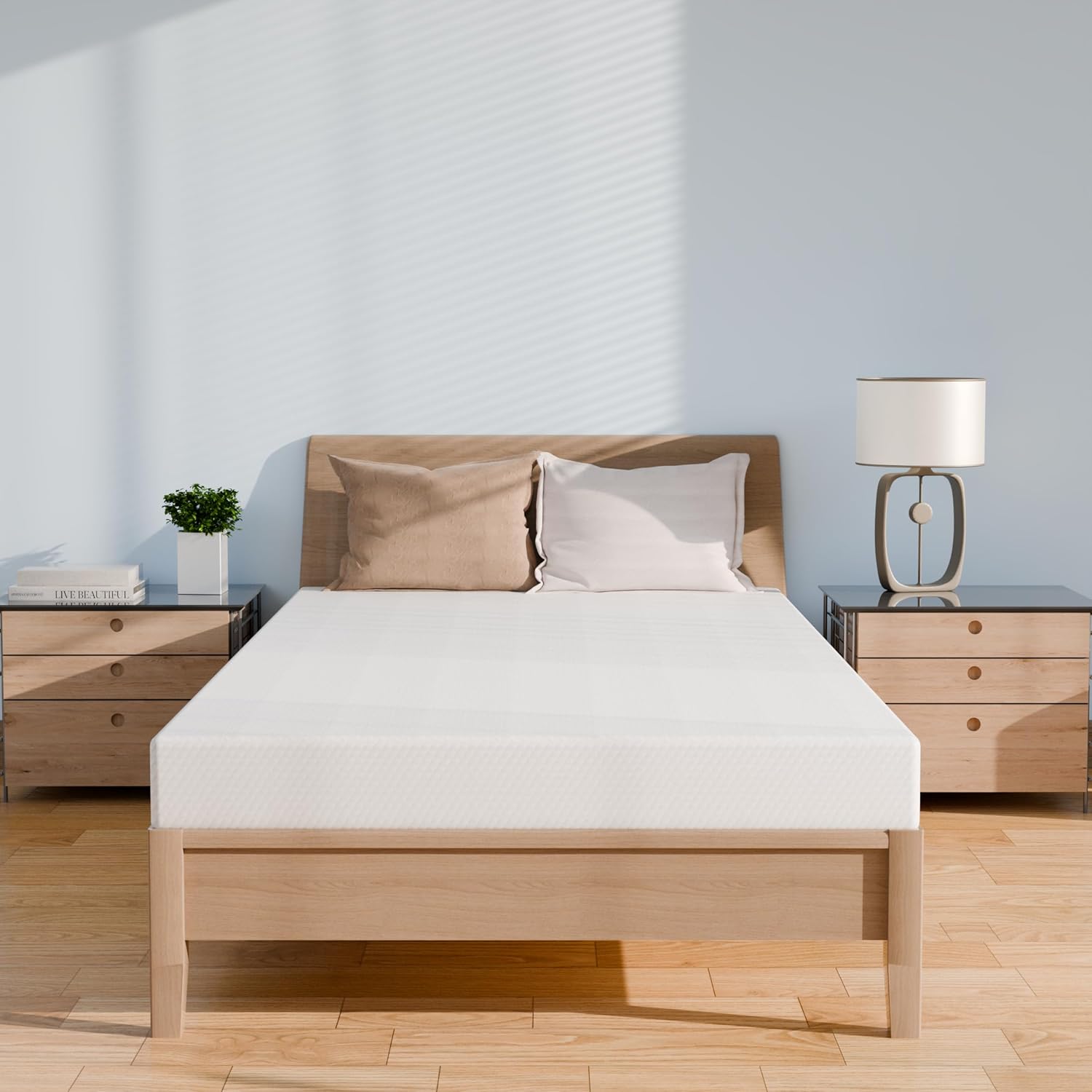 Mattress for Kids Adults Fiberglass Free, Cooling Sleep & Pressure Relief