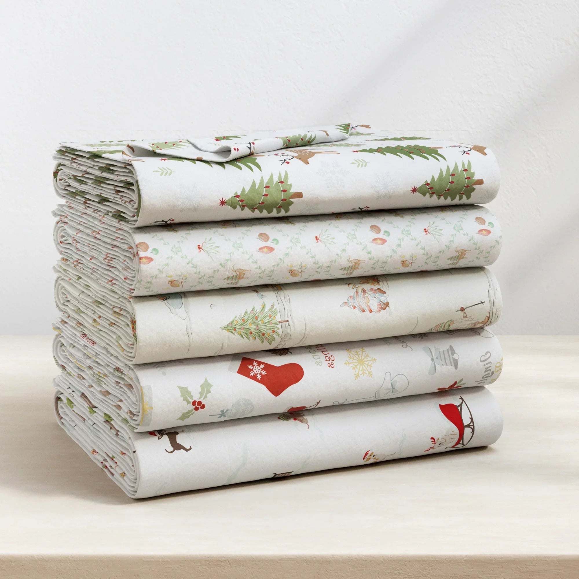 Elevated Holiday Collection Cotton Sheet Set