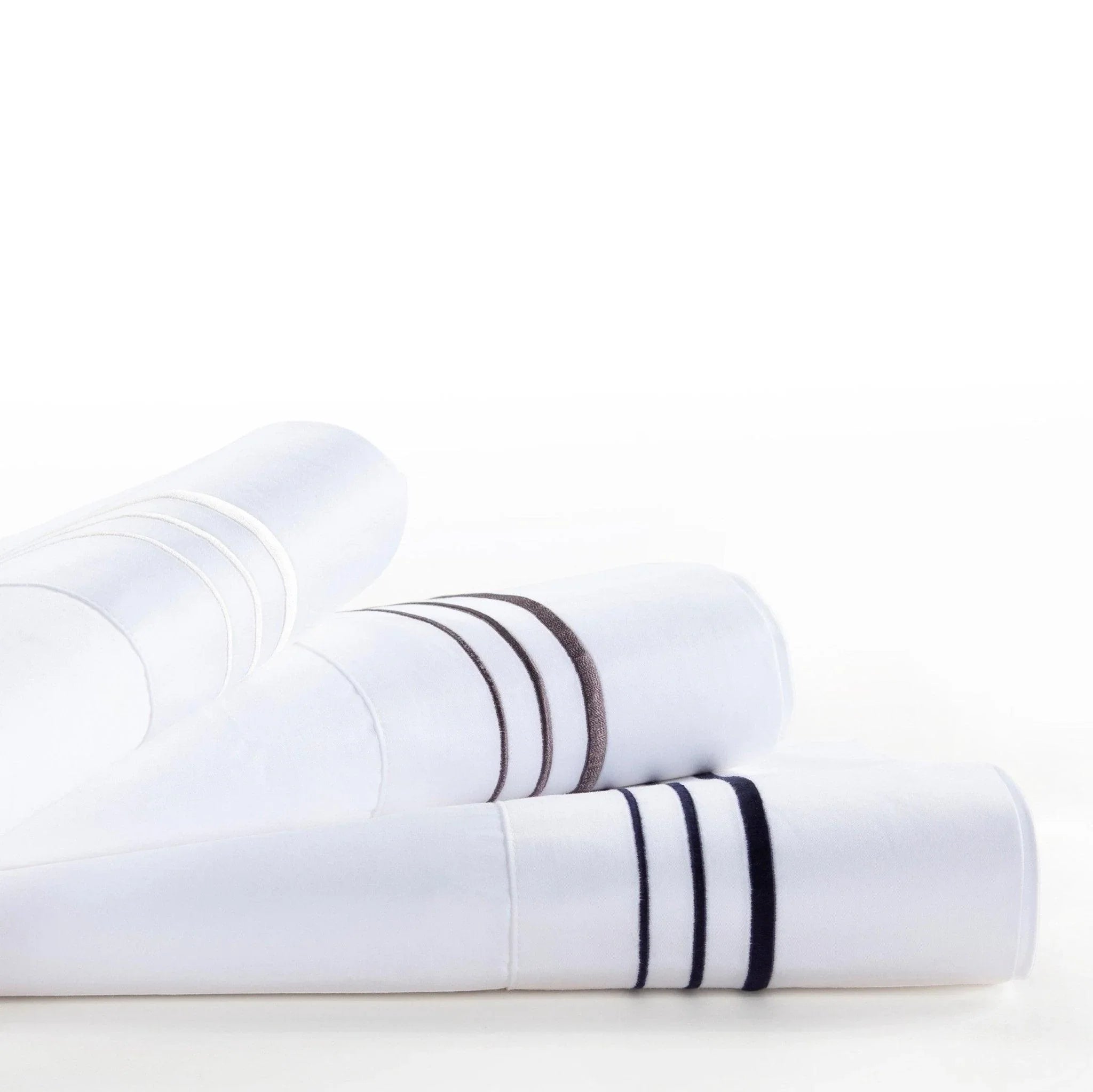 Embroidered Border Sheets - 5 Colors