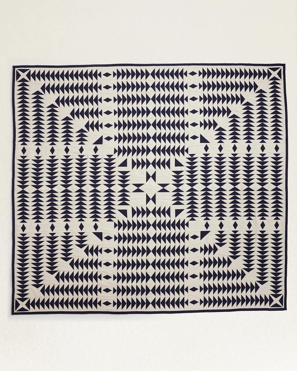 Midnight Nova Matelasse Coverlet