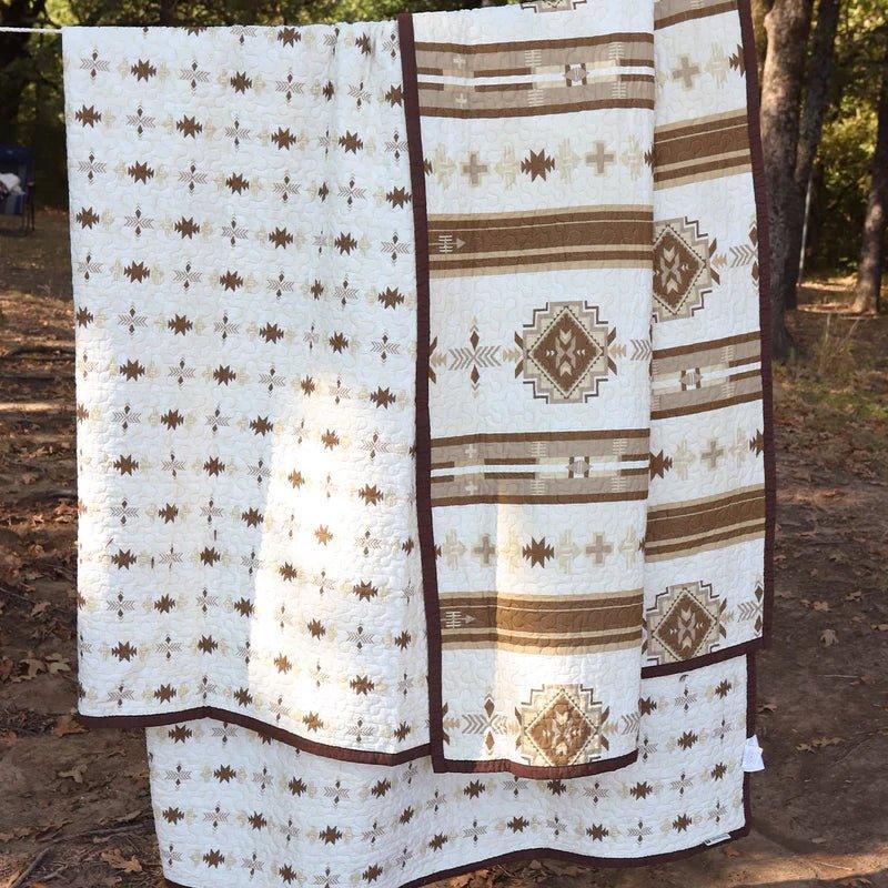 Earth Isle Reversible Quilt Set