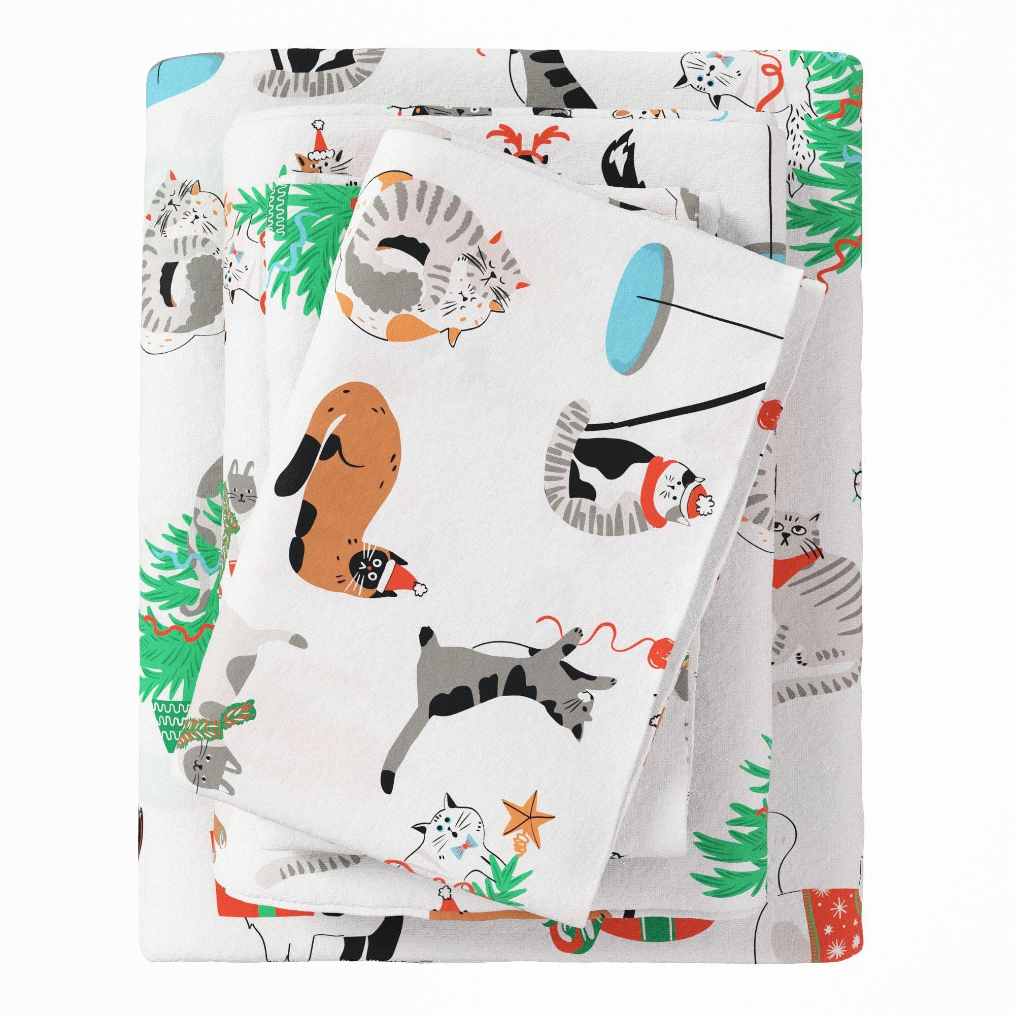 Turkish Cotton Flannel Sheets Christmas Collection - 12 Options