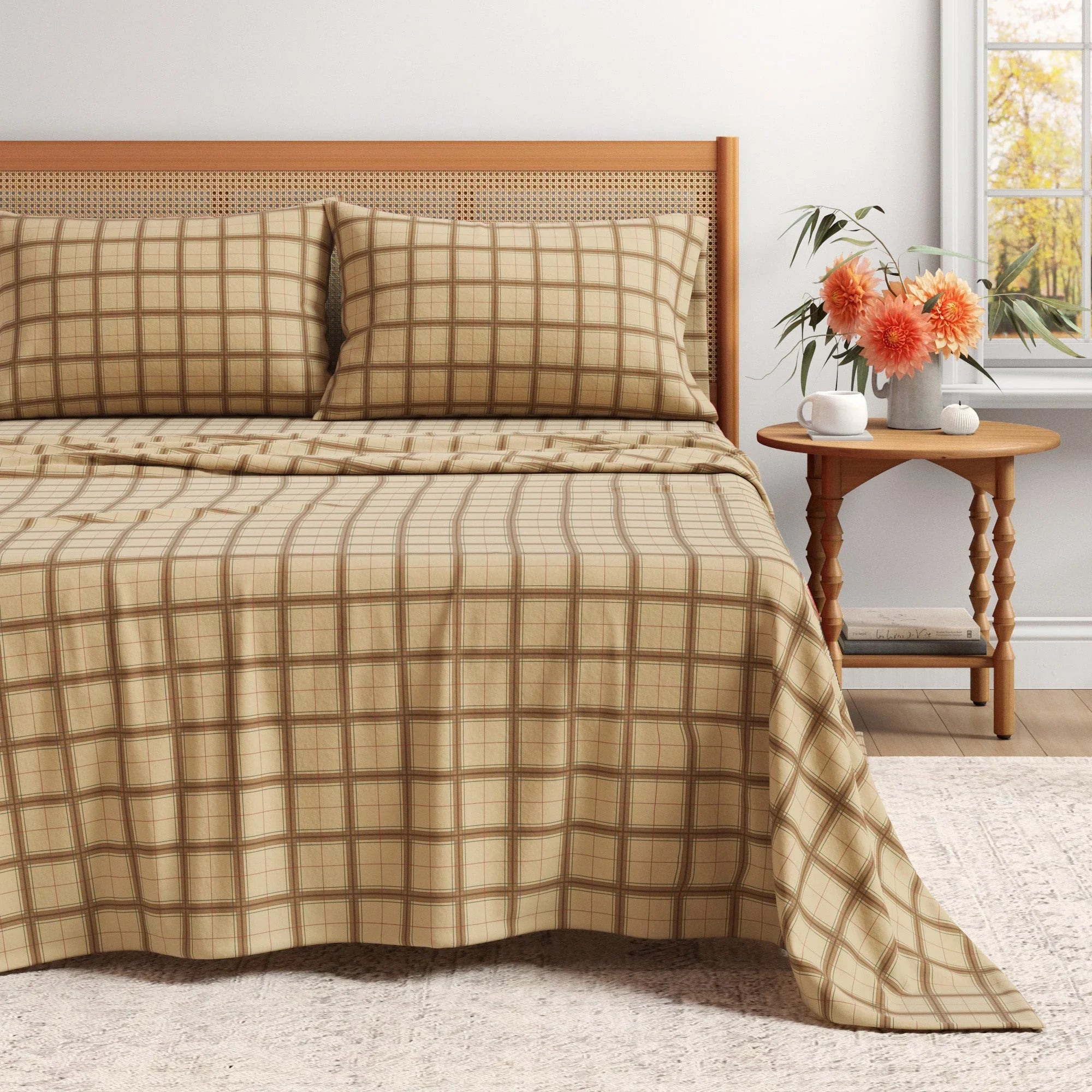 Turkish Cotton Flannel Sheet Set